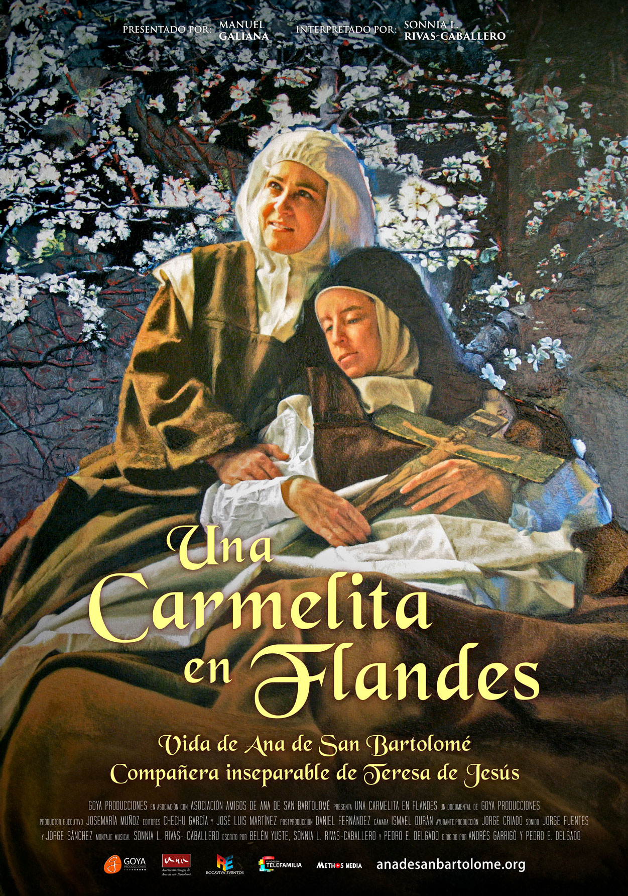 Poster Una Carmelita en Flandes