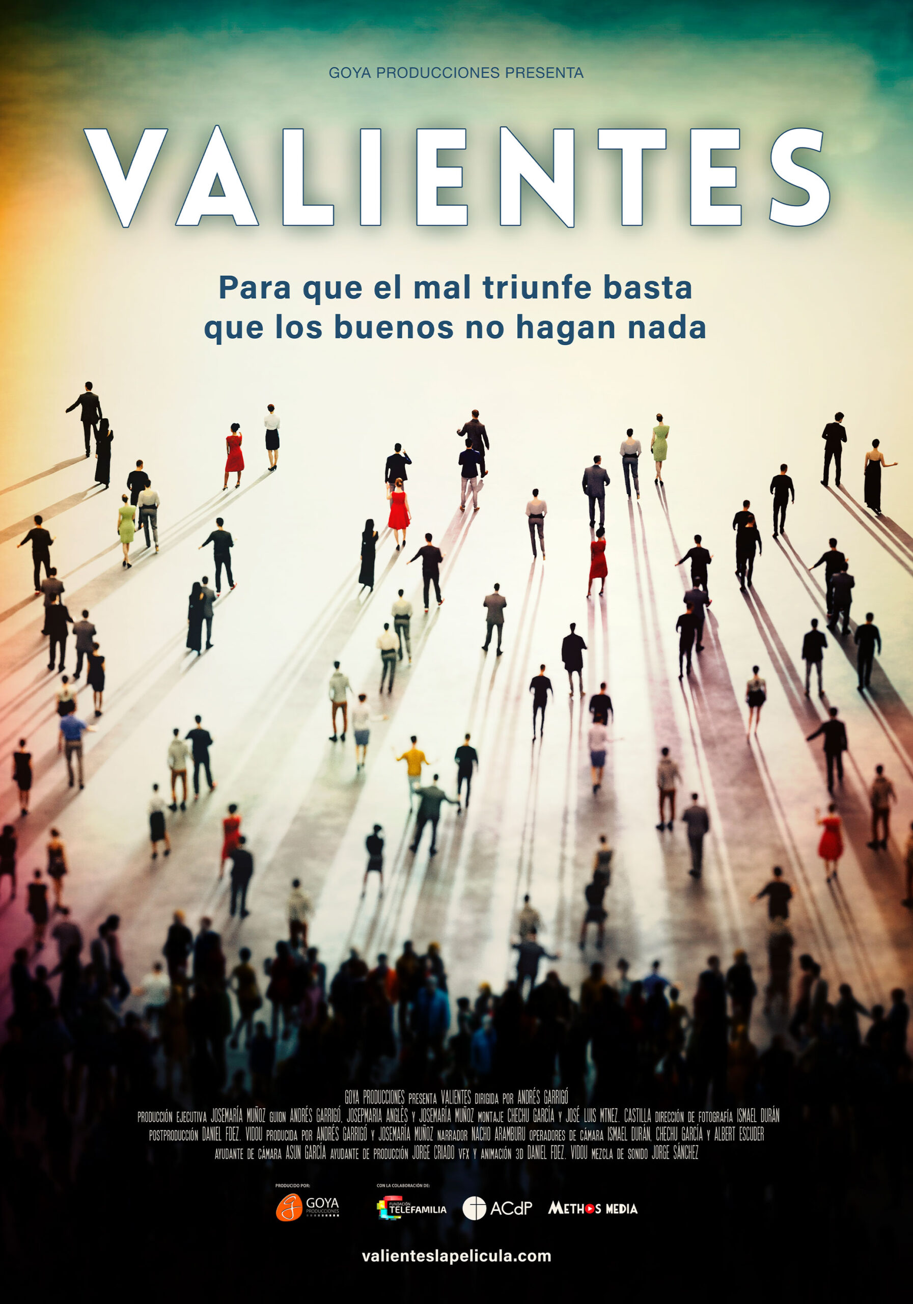 poster documental Valientes